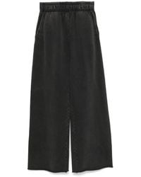 Entire studios - Organic Cotton Wide-Leg Sweatpants - Lyst
