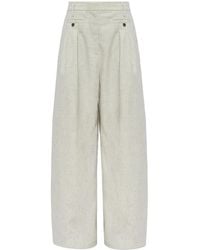 Munthe - Button Pleated Trousers - Lyst