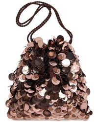 Lizzie Fortunato - Gala Sequin-Embellished Shoulder Bag - Lyst