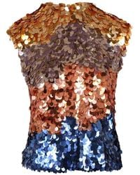 Ulla Johnson - Remi Sequin-Embellished Sleeveless Top - Lyst