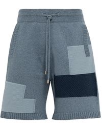 Laneus - Patchwork Shorts - Lyst