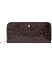 Furla - Camelia Full Round Zip L - Lyst