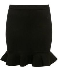 JW Anderson - Ruffled Hem Mini Skirt - Lyst
