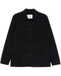 Altea - Constantin Seersucker Shirt Jacket - Lyst