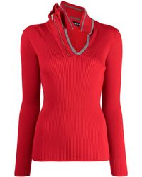 Y. Project - Asymmetric Ribbed Jumper - Lyst