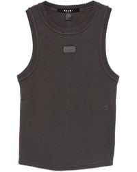 Ksubi - Logo-Plaque Tank Top - Lyst