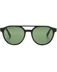 Lacoste - Round-Frame Sunglasses - Lyst