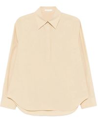 The Row - Margan Hemd mit abgerundetem Saum - Lyst