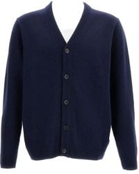 Paul Smith - Cardigan Con Bottoni E Scollo A V - Lyst