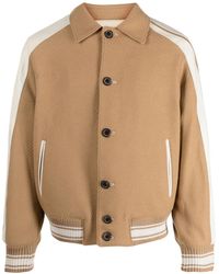 Adererror - Button-Down Ribbed Bomber Jacket - Lyst