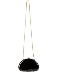 Gemy Maalouf - Glossy-Effect Chain-Strap Clutch - Lyst