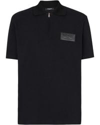 Balmain - Polo Con Ricamo Logo - Lyst
