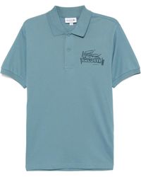 Lacoste - Classic Printed Polo Shirt - Lyst