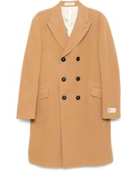 Massimo Alba - Double-Breasted Wool Coat - Lyst