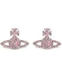 Vivienne Westwood - Grace Bas Relief Orb Stud Earrings - Lyst