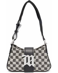 MISBHV - Logo-Plaque Woven Shoulder Bag - Lyst