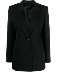 Givenchy - Blazer Met Enkele Rij Knopen - Lyst