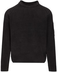 C.P. Company - Lens-Detail Cotton Sweater - Lyst