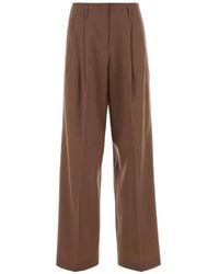 Golden Goose - Wide-Leg Pleated Trousers - Lyst