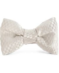 Tom Ford - Check-Pattern Silk Bow Tie - Lyst