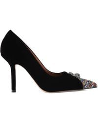 Kurt Geiger - 95Mm Zip Embellished Court Pumps - Lyst