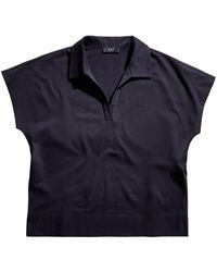 Fay - Logo-embroidered Piqué Polo Shirt - Lyst
