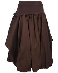 Jonathan Simkhai - Corinn Midi Skirt - Lyst