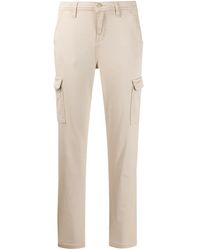 7 For All Mankind - Cropped Slim-Fit Trousers - Lyst