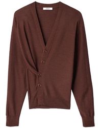 Lemaire - Relaxed Twisted Cardigan - Lyst