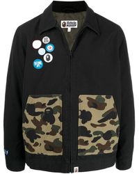 A Bathing Ape Jackets for Men | Online 
