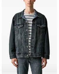 Levi's - Relaxed Trucker Faded Denim Jacket - Lyst