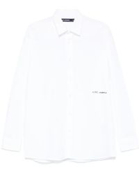 KARL LAGERFELD - Logo-Appliqué Shirt - Lyst
