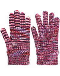Missoni - Striped Intarsia-knit Gloves - Lyst
