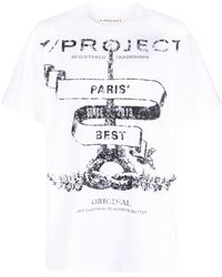 Y. Project - T-shirt Van Biologisch Katoen - Lyst