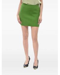 Max Mara - Mini Ribbed-Knit Elasticated-Waist Skirt - Lyst