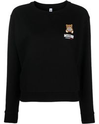 Moschino - Sweatshirt mit Teddy-Print - Lyst