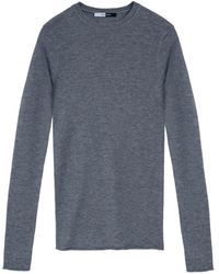 Vera Wang - Fine-Gauge Knit Long-Sleeve Sweater - Lyst