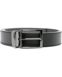 Emporio Armani - Leather Belt - Lyst