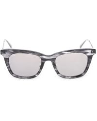 OAMC - Base Marbled-Effect Square-Frame Sunglasses - Lyst
