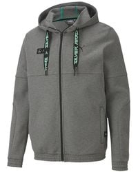 PUMA - Mercedes-Amg Petronas Motorsport Zip-Up Hoodie - Lyst