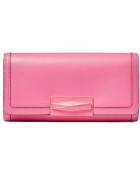 Jimmy Choo - Mini Diamond Leather Shoulder Bag - Lyst