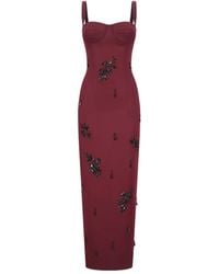 Des Phemmes - Bead-Embellished Dress - Lyst