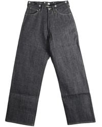 TAIGA TAKAHASHI - Cinch-Strap Straight-Leg Jeans - Lyst