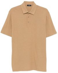 Herno - Polo À Col Rayé - Lyst