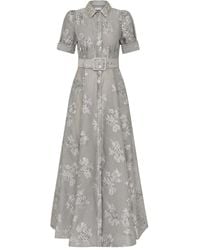 Rebecca Vallance - Verziertes Ruth Abendkleid mit Gürtel - Lyst