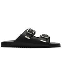 Burberry - Leather Urchin Sandals - Lyst