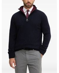 Barbour - Pull À Col Montant Zippé - Lyst