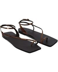 Johanna Ortiz - Flamenco Echoes Leather Sandals - Lyst