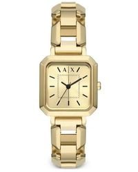 ARMANI EXCHANGE - 27Mm Square-Shape Watch - Lyst