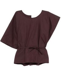 Alysi - Tie Belt Top - Lyst
